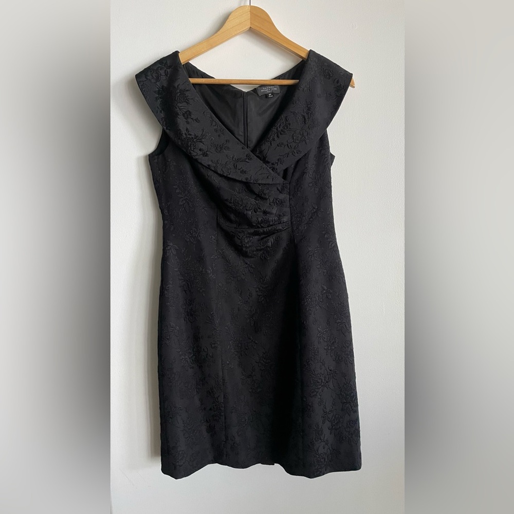 Tahari ASL Black Dress Size 6P